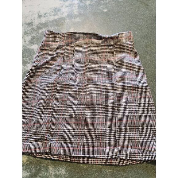 REFORMATION Oak Miniskirt In Washington Print (Black/White) sz 4 - Picture 1 of 3